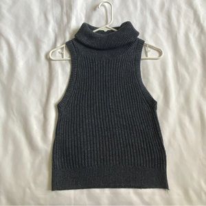 Abercrombie & Fitch knitted turtleneck tank